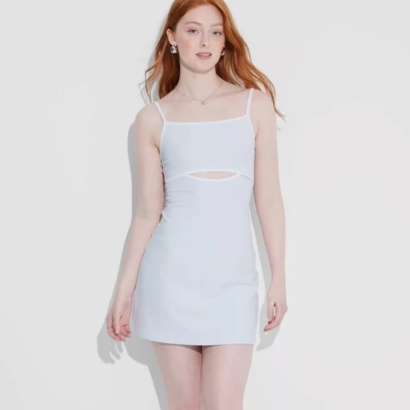 NWT - Wild Fable Light Blue Mini Dress - Picture 1 of 5
